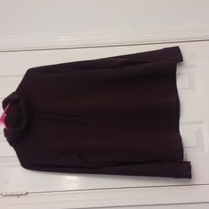 32° Heat Maroon Turtleneck Hoodie Style Sweater But With No Hoodie